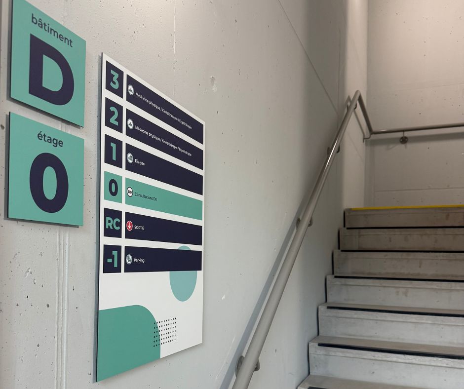 Signalétique Bâtiment D